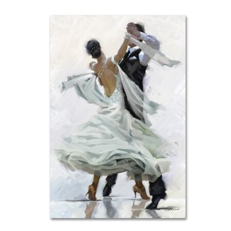 Waltz by The Macneil Studio, 12x19-Inch Canvas Wall Art